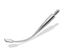 MIROIR MICRO OVALE MEGA RHODIUM
