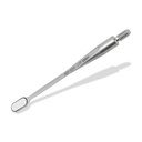 MIROIR MICRO OVALE MEGA RHODIUM