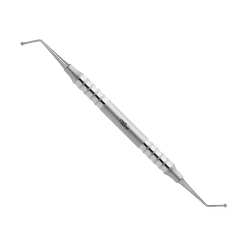 [3201-10F] CURETTE DOUBLE ANGULÉE