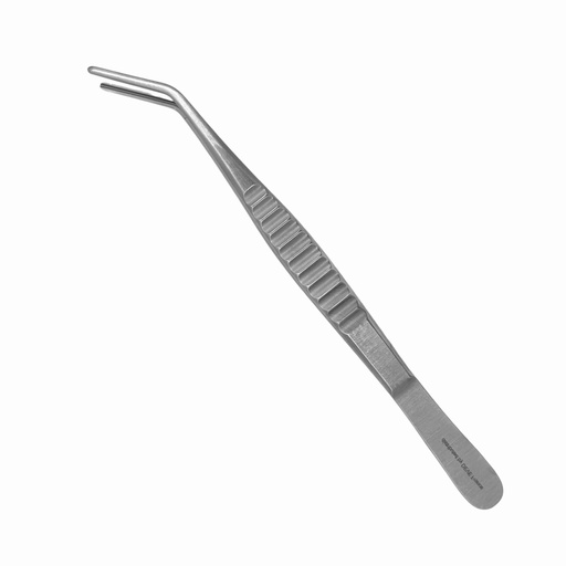[2298-20] PINCE DE BAKEY MANCHE PLAT COURBE 20 cm
